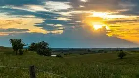 Zachód słońca w okolicach Upałt Małych - zdjęcie 15