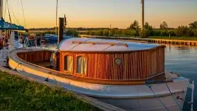 Zachód słońca, Skłodowo i jezioro Mamry - zdjęcie 27