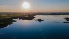 Zachód słońca nad jeziorem Gawlik - zdjęcie 11