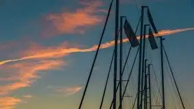 Zachód słońca, Tło dla Mew i Marina Rydzewo - zdjęcie 8