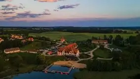 Zachód słońca nad jeziorem Łękuk - zdjęcie 21