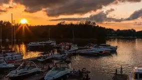 Zachód słońca nad jeziorem Tajty - zdjęcie 9