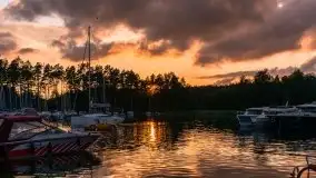 Zachód słońca nad jeziorem Tajty - zdjęcie 23