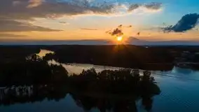 Zachód słońca nad jeziorem Tajty - zdjęcie 42