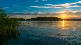 Zachód słońca nad jeziorem Kisajno - zdjęcie 13