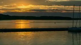 Zachód słońca nad jeziorem Kisajno - zdjęcie 42