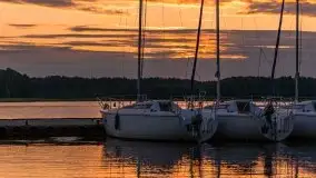 Zachód słońca nad jeziorem Kisajno - zdjęcie 27