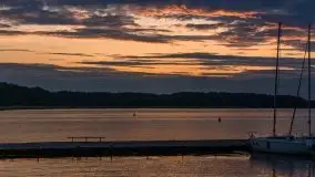 Zachód słońca nad jeziorem Kisajno - zdjęcie 64