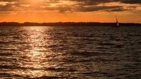 Zachód Słońca, Pierkunowo, jezioro Kisajno, lipiec 2020 - zdjęcie 9