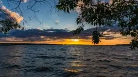 Zachód Słońca, Pierkunowo, jezioro Kisajno, lipiec 2020 - zdjęcie 24