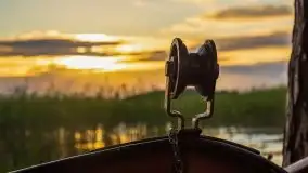 Zachód słońca, plaża Bogacko, jezioro Dejguny - zdjęcie 17