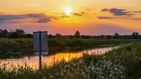 Zachód Słońca nad kanałem Jeglińskim - zdjęcie 36