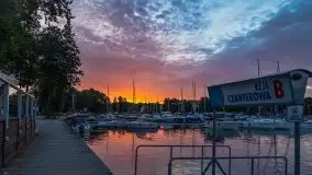 Wschód słońca w Stanicy Wodnej Stranda - zdjęcie 30