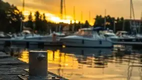 Wschód słońca w Stanicy Wodnej Stranda - zdjęcie 22