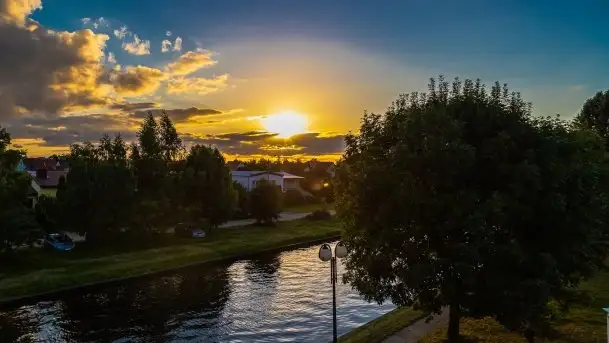 Zachody słońca na Mazurach, lipiec 2020