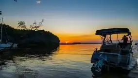 Zachód słońca nad jeziorami Dargin i Skarż Wielki - zdjęcie 18