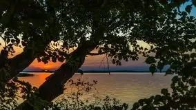 Zachód słońca nad jeziorami Dargin i Skarż Wielki - zdjęcie 22