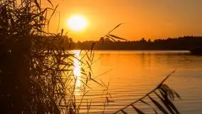 Zachód słońca, jezioro Tajty, sierpień 2020 - zdjęcie 15