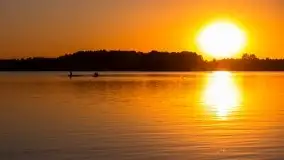 Zachód słońca, jezioro Tajty, sierpień 2020 - zdjęcie 17