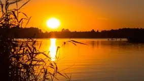 Zachód słońca, jezioro Tajty, sierpień 2020 - zdjęcie 23
