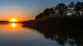 Zachód słońca, jezioro Tajty, sierpień 2020 - zdjęcie 24