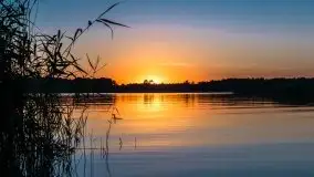 Zachód słońca, jezioro Tajty, sierpień 2020 - zdjęcie 39