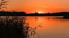 Zachód słońca, jezioro Tajty, sierpień 2020 - zdjęcie 42