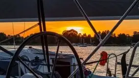 Zachód słońca w Tle Dla Mew, sierpień 2020 r. - zdjęcie 15