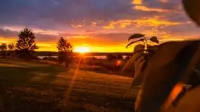 Zachód Słońca przy miejscowości Sterławki, sierpień 2020 r. - zdjęcie 28