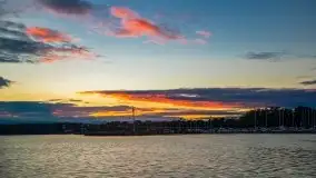 Zachód słońca w ostatni dzień wakacji, sierpień 2020 r. - zdjęcie 9