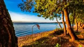 Zachód słońca nad jeziorem Dargin - zdjęcie 13