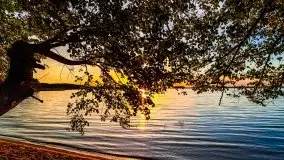 Zachód słońca nad jeziorem Dargin - zdjęcie 45