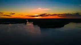 Zachód słońca nad jeziorem Kisajno - zdjęcie 25