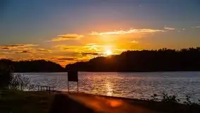 Zachód słońca nad jeziorem Kisajno - zdjęcie 14