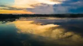 Wschód słońca nad jeziorem Pozezdrze - zdjęcie 19