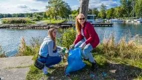 Sprzątanie Świata (Mazur) przez Rotarack Giżycko i Giżycką Grupę Regatową - zdjęcie 16