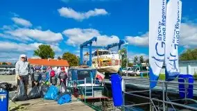 Sprzątanie Świata (Mazur) przez Rotarack Giżycko i Giżycką Grupę Regatową - zdjęcie 2