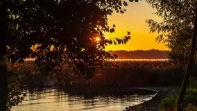 Zachód słońca nad jeziorem Niegocin - zdjęcie 22