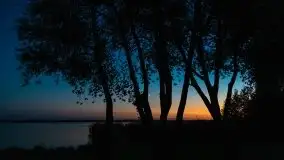 Zachód słońca nad jeziorem Niegocin - zdjęcie 20