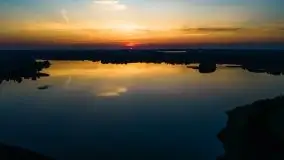 Zachód słońca nad jeziorem Tajty, wrzesień 2020 r. - zdjęcie 11