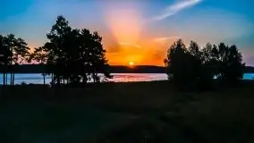 Październikowy wschód słońca nad jeziorem Kruklin - zdjęcie 19