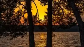 Październikowy wschód słońca nad jeziorem Kruklin - zdjęcie 10