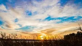 Wschód słońca, okolice i jezioro Kisajno, październik 2020 - zdjęcie 6