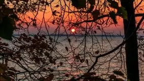 Zachód słońca, jezioro Dargin, przystań Melnik - zdjęcie 24