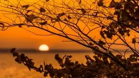 Zachód słońca, jezioro Dargin, przystań Melnik - zdjęcie 27