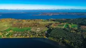 Jesienne jezioro Dobskie, Fuleda i wyspa Heleny, listopad 2020 - zdjęcie 14