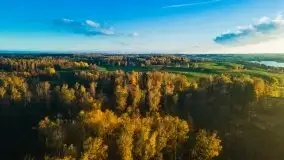 Mazurska jesień z lotu mewy, listopad 2020 r. - zdjęcie 8