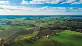 Mazurska jesień z lotu mewy, listopad 2020 r. - zdjęcie 40