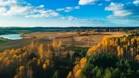 Mazurska jesień z lotu mewy, listopad 2020 r. - zdjęcie 54