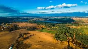 Mazurska jesień z lotu mewy, listopad 2020 r. - zdjęcie 44